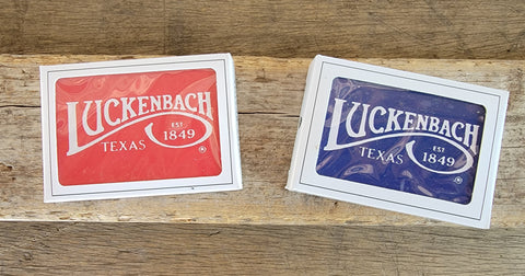 Blue or Red Playing Cards