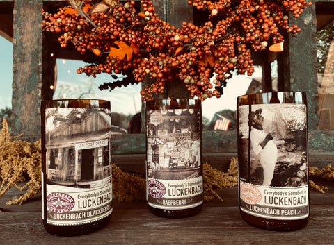 Wine Bottle Candles