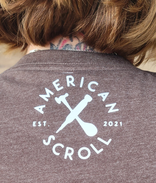 Outlaws & Armadillos American Scroll T-Shirt