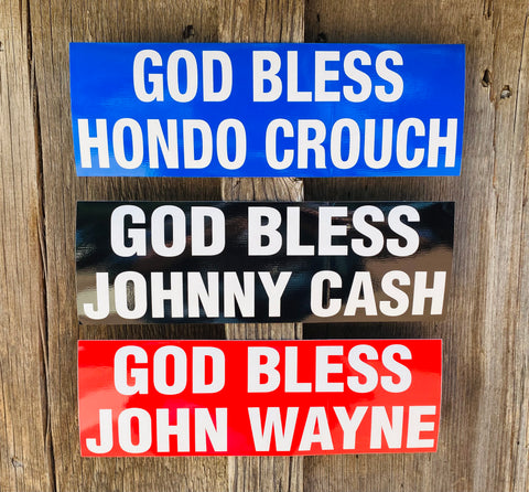 God Bless - Stickers