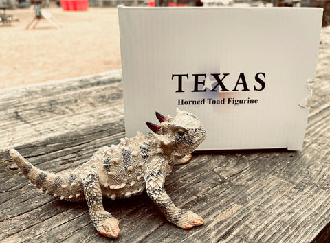Texas Horned Toad Figurine
