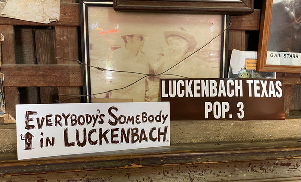 Luckenbach Stickers – Luckenbach Texas