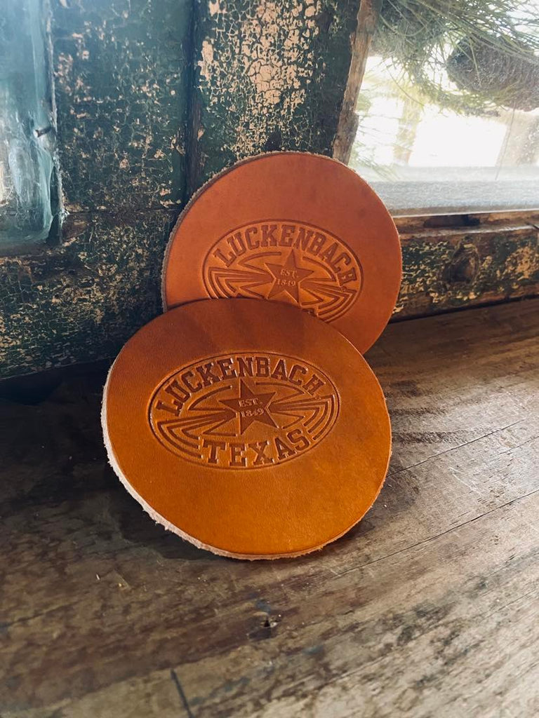Cowhide LongHorn Coasters – Western Linens