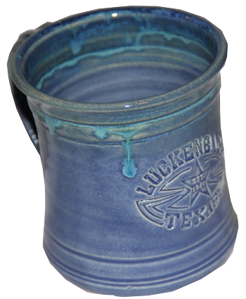 Mug: Pottery Blue